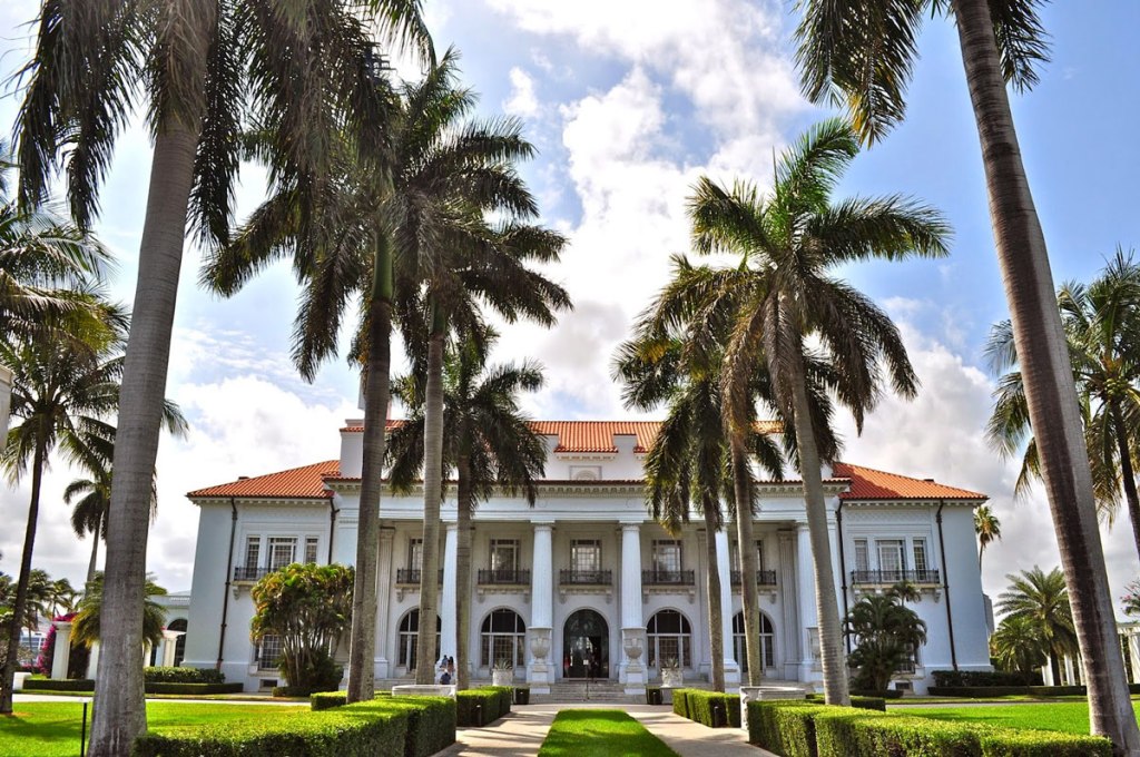 Museu Henry Flagler, uma das atrações imperdíveis de Palm&nbsp;Beach